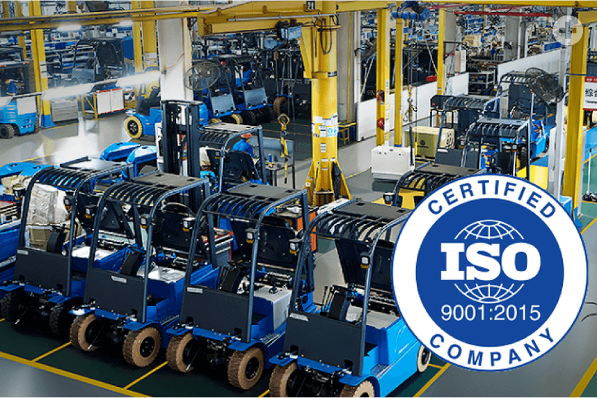 Factory passed ISO9001 certification