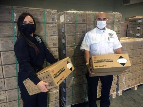 BYD DONATES CRITICAL PPE SUPPLIES TO EL PASO, TEXAS
